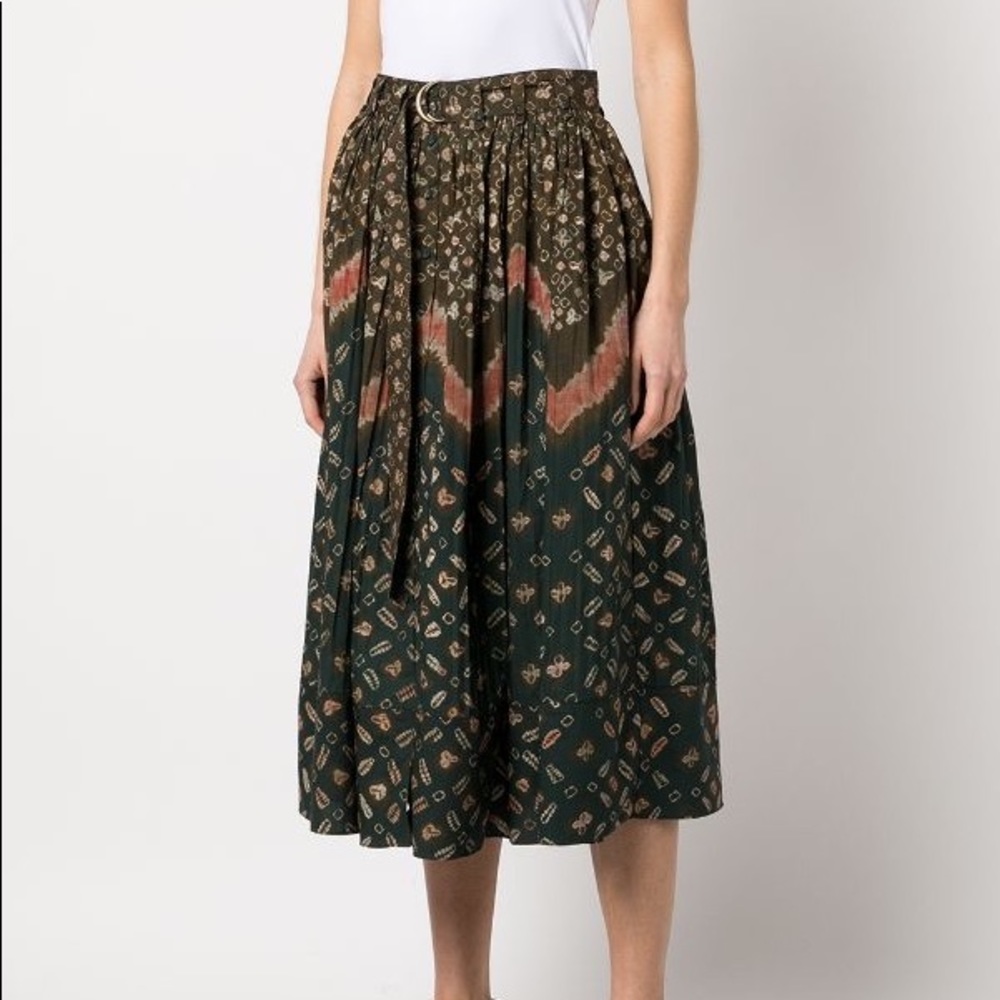 Ulla Johnson Printed Midi Skirt